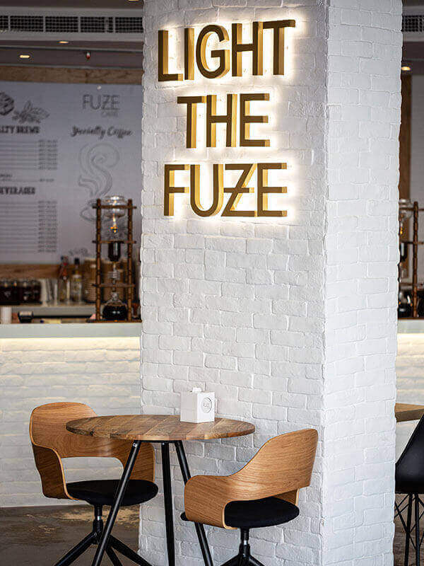 Fuze Caffe in Al Habtoor City